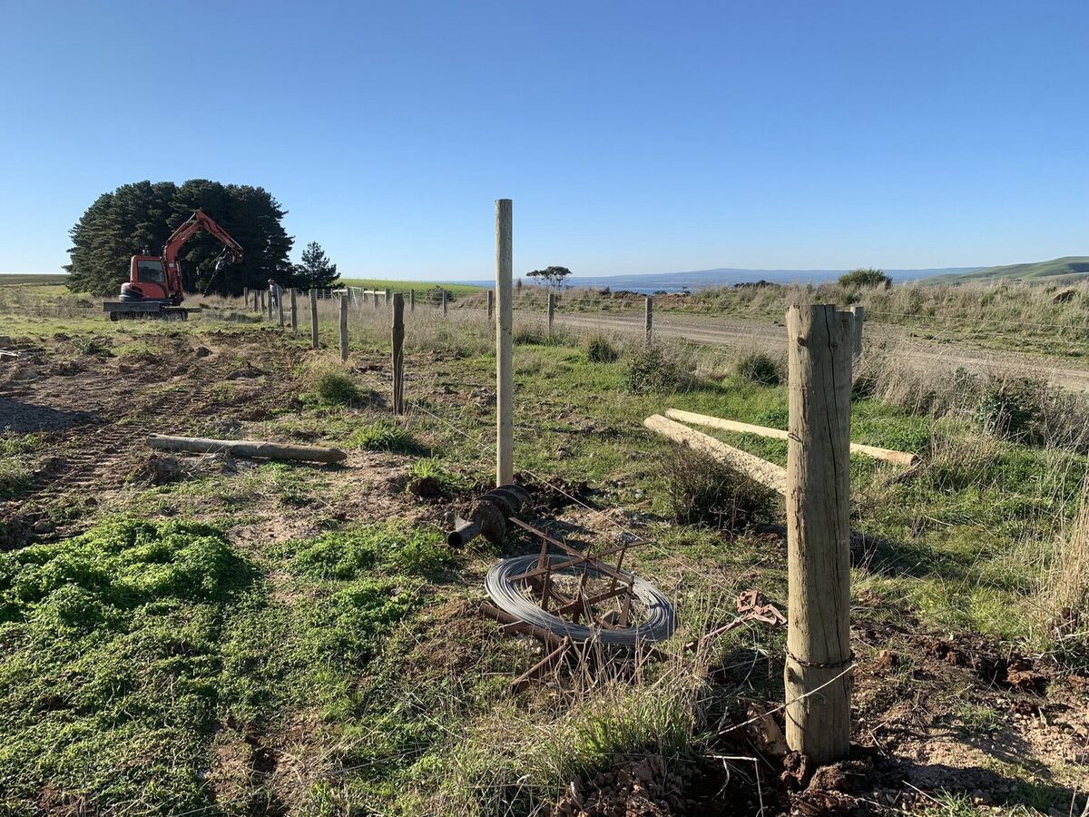 FENCING BEGINS